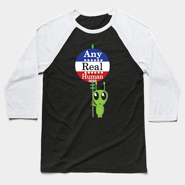 Any real human Baseball T-Shirt by Yaman